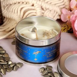 Vela mineral SOULIGHT Atrae Dinero y Salvia